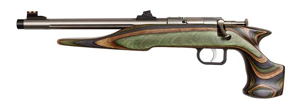 Chipmunk 41105 Hunter Adult 22 Mag 1rd 9in Threaded Stainless Steel Single view 2