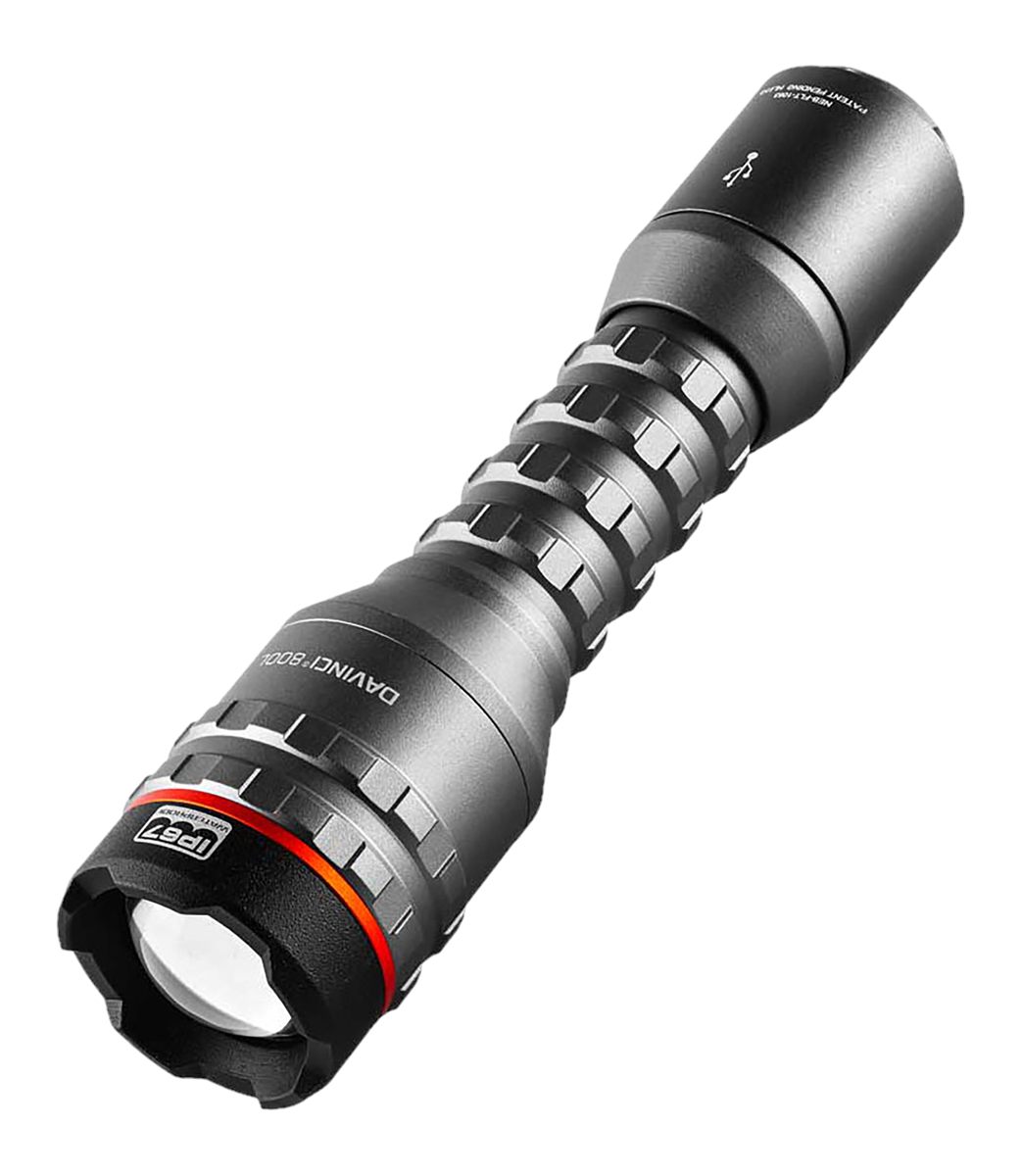 Alliance Consumer Group Nebo NEBFLT1063 Davinci 800L Flashlight Gray 100/40