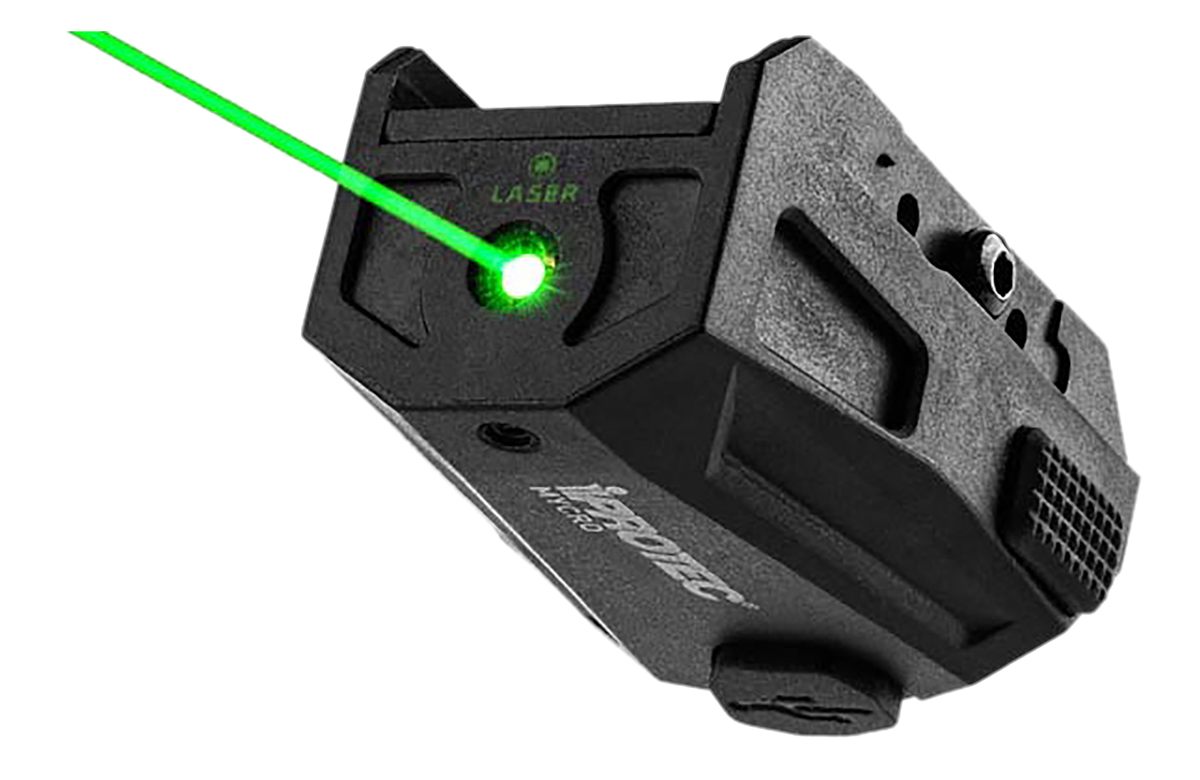Alliance Consumer Group IPRLSR0002 Mycro Rail Mount Green Laser Matte Black