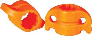 AMS Bowfishing Everglide 5/16in Safety Slide KIT 2PK Orange view 2