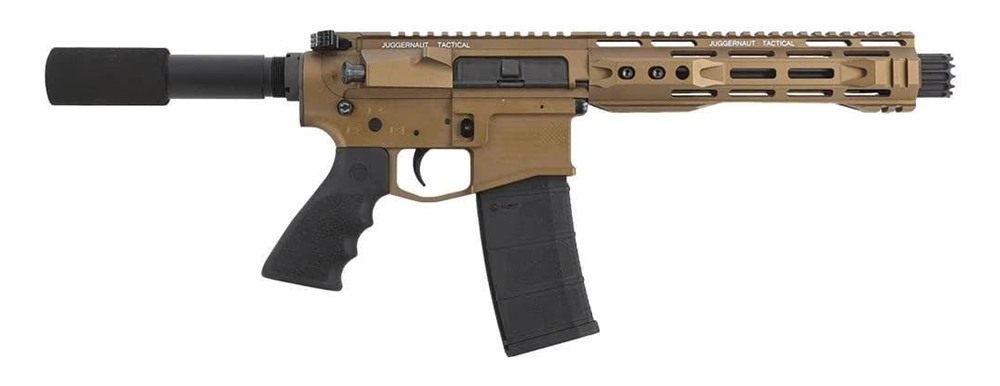 Juggernaut Tactical CA Roster AR-15 Handgun 5.56 10rd Magazine 8.5in Barrel view 2