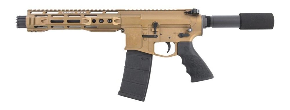 Juggernaut Tactical CA Roster AR-15 Handgun 5.56 10rd Magazine 8.5in Barrel view 3