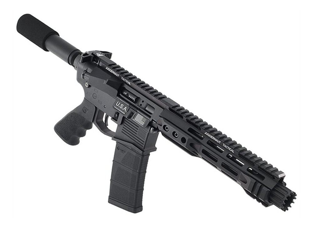Juggernaut Tactical AR-15 CA Roster Handgun 5.56mm 10rd Magazine 8.5in Barr view 2