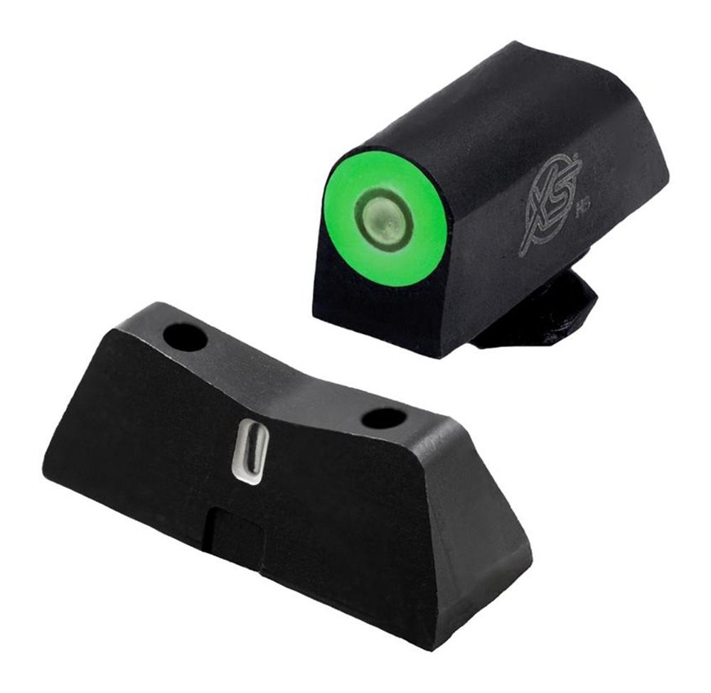 XS Sights GLX202S5G DXT2 Pro Night Set Green Tritium Front/Black Oxide Comp view 2