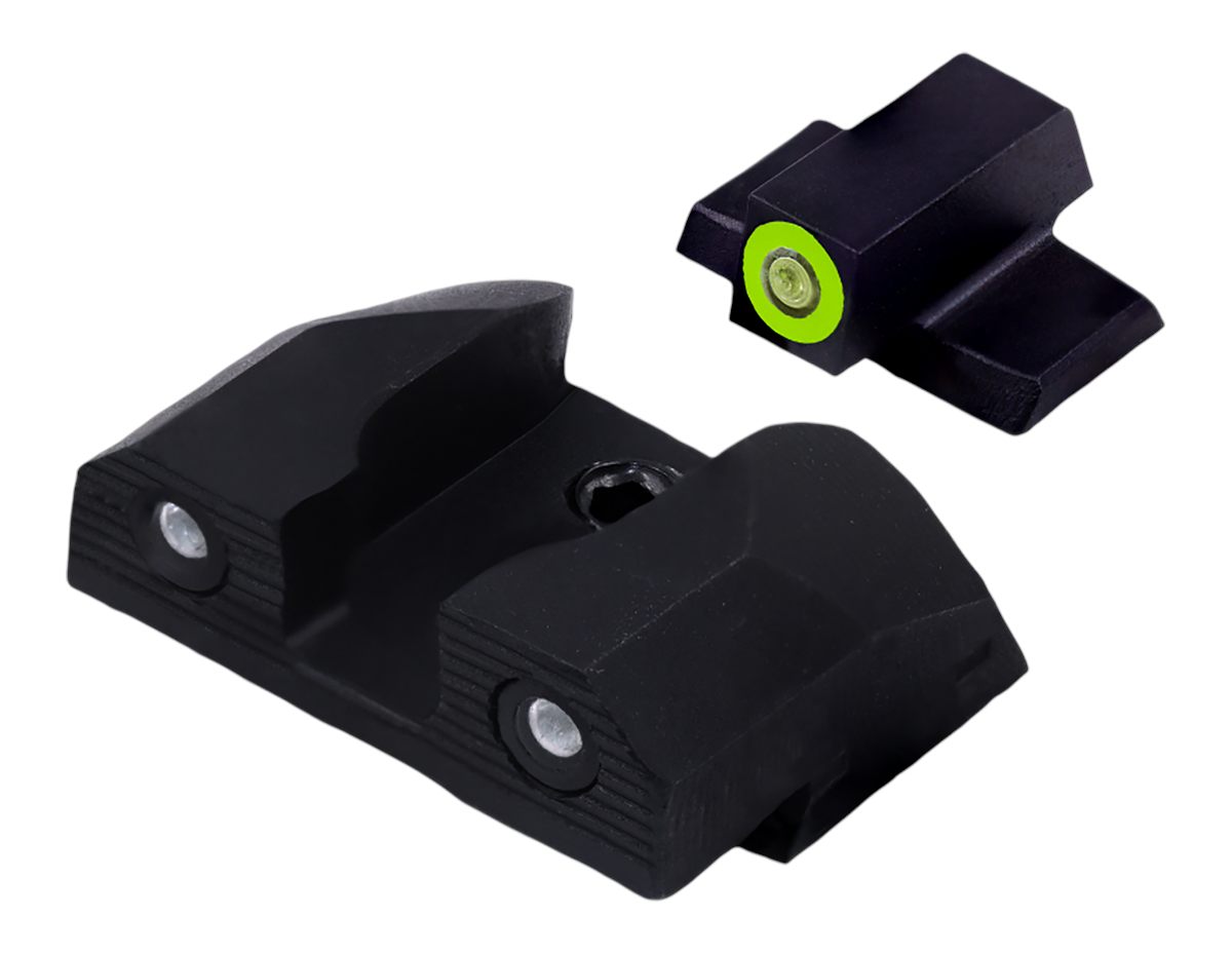 XS Sights SWR209S6G R3D 2.0 Green Tritium Front/Black Oxide Fits S W Bodygu