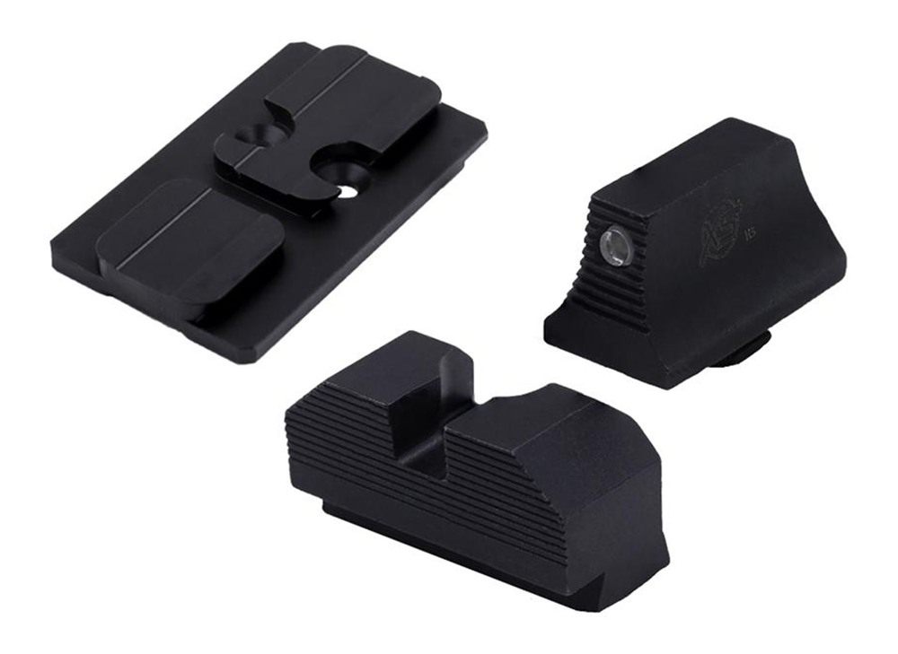 XS Sights Glock MOS Optic Mount Bundle for Acro Tritium Black