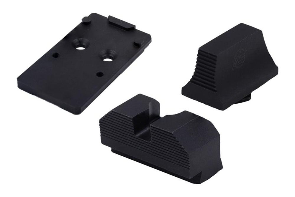 XS Sights Glock MOS Optic Mount Bundle for RMR Non Tritium Black