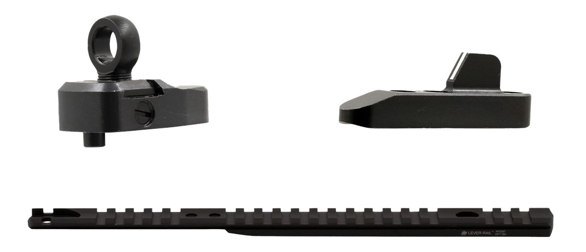 XS Sights ML10085 Marlin Optic Mounts Ghost Ring Sets Black Anodized Alumin