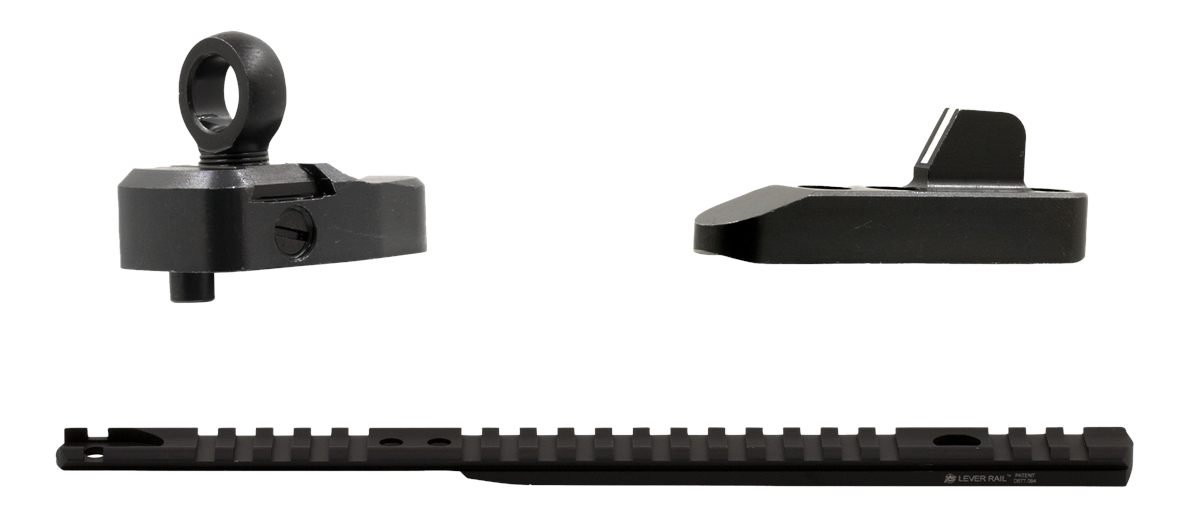 XS Sights ML10095 Marlin Optic Mounts Ghost Ring Sets Black Anodized Alumin