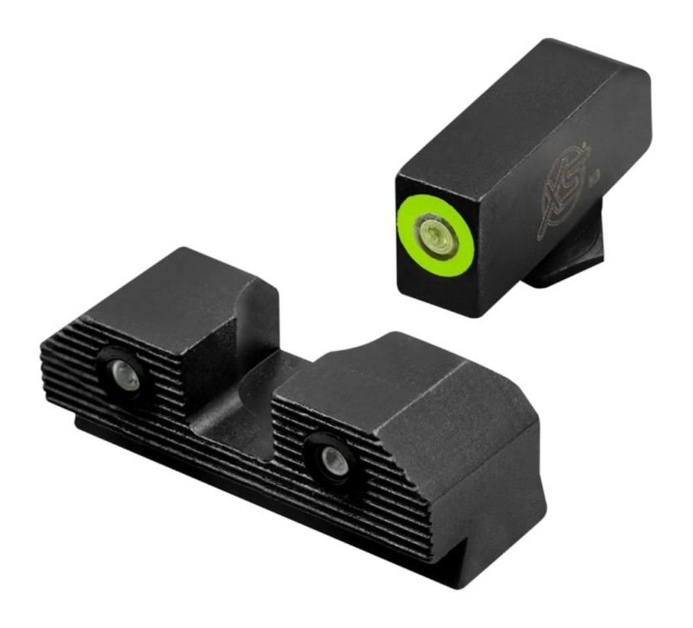 XS Sights Systems R3D 2.0 Night for Glock 20/21/29/30/30S/37/40/41 Green Fr view 2