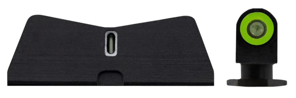 XS Sights GL0009S6G DXT2 Standard Dot Night fit Glock Black | Green Tritium