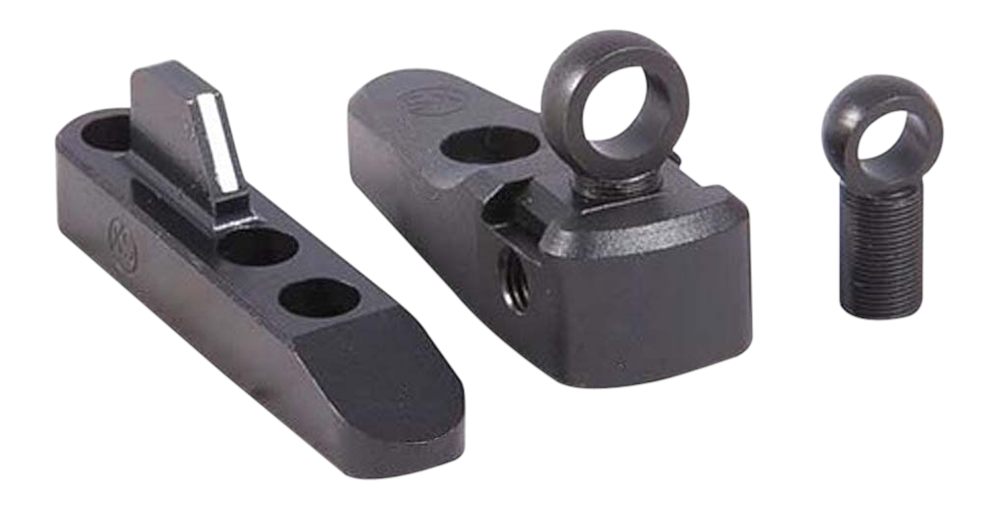 XS Sights ML00135 Marlin Ghost Ring WS Adjustable Black with White Stripe F