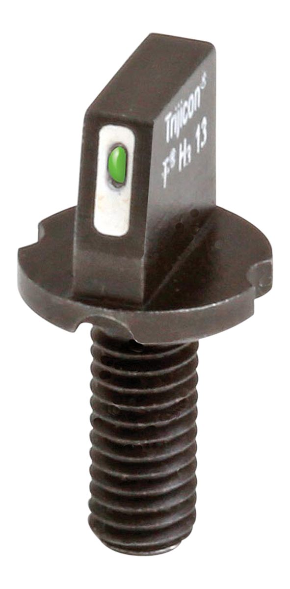 XS Sights AR20016 AR-15 A2 Tritium Front Black Mil-Spec Green with White Ou