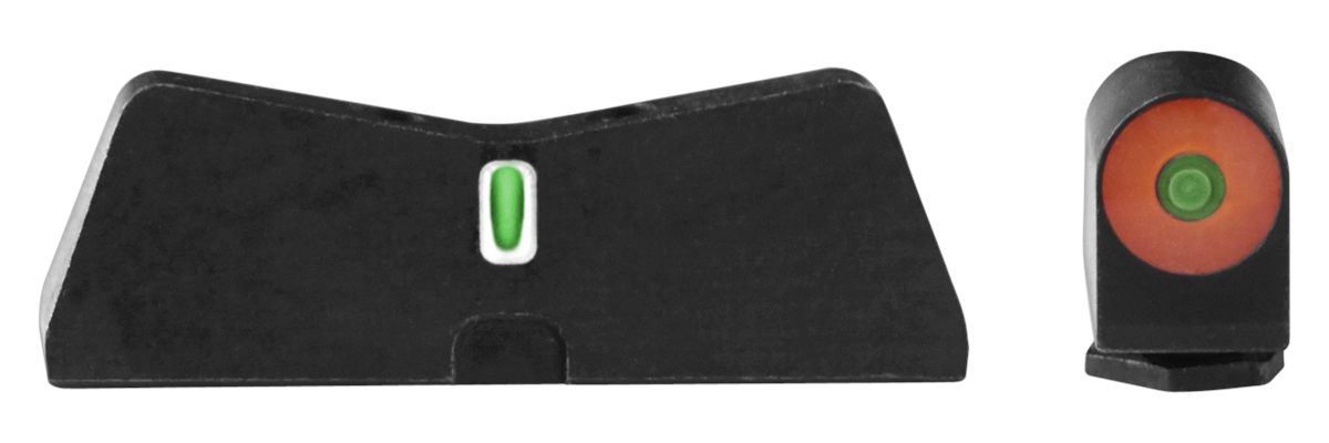 Xs Sight Systems GL0009S5N DXT2 Big Dot Night fits Glock Black | Green Trit
