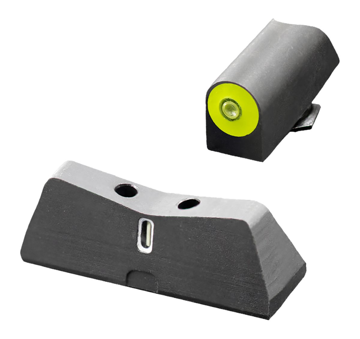 XS Sight Systems GL0011S5Y DXT2 Big Dot Night fits Glock Black | Green Trit