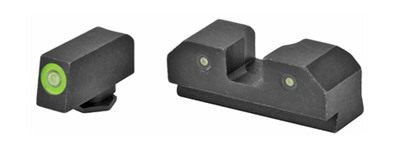 XS Sights Systems RDE Night Green - Glock 17 19 22-24 26 27 31-36 38 view 2