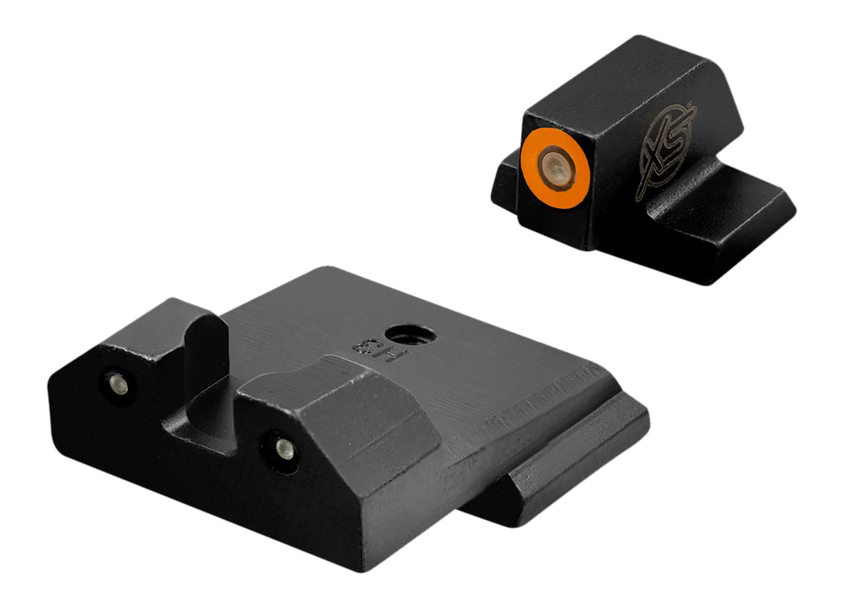 XS Sights SWR033S6N R3D Night Smith Wesson Black | Green Tritium Orange Out
