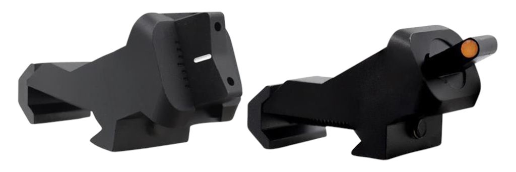 XS Sight Systems AR00081N XTI2 45 Degree Offset BUIS Non-Tritium Set Black