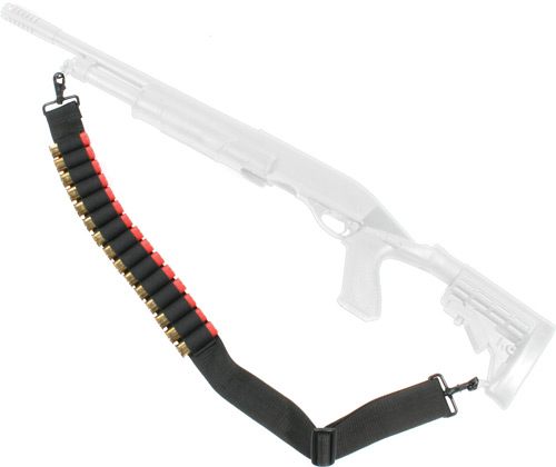 Blackhawk 43SS15BK Shotgun Shell Sling Nylon Webbing 2in Wide Loops Adjusta view 2