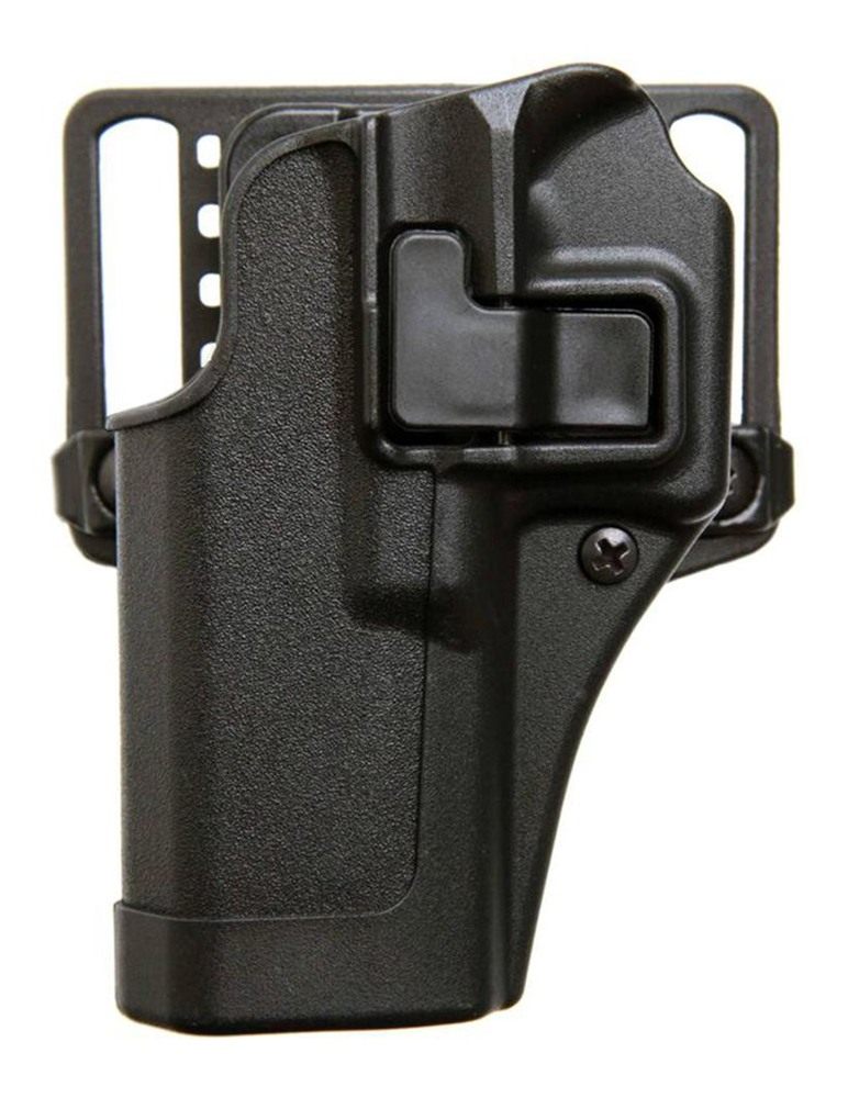 Blackhawk 410500BKL Serpa CQC OWB Size 00 Matte Polymer Belt Loop/Paddle Co view 3