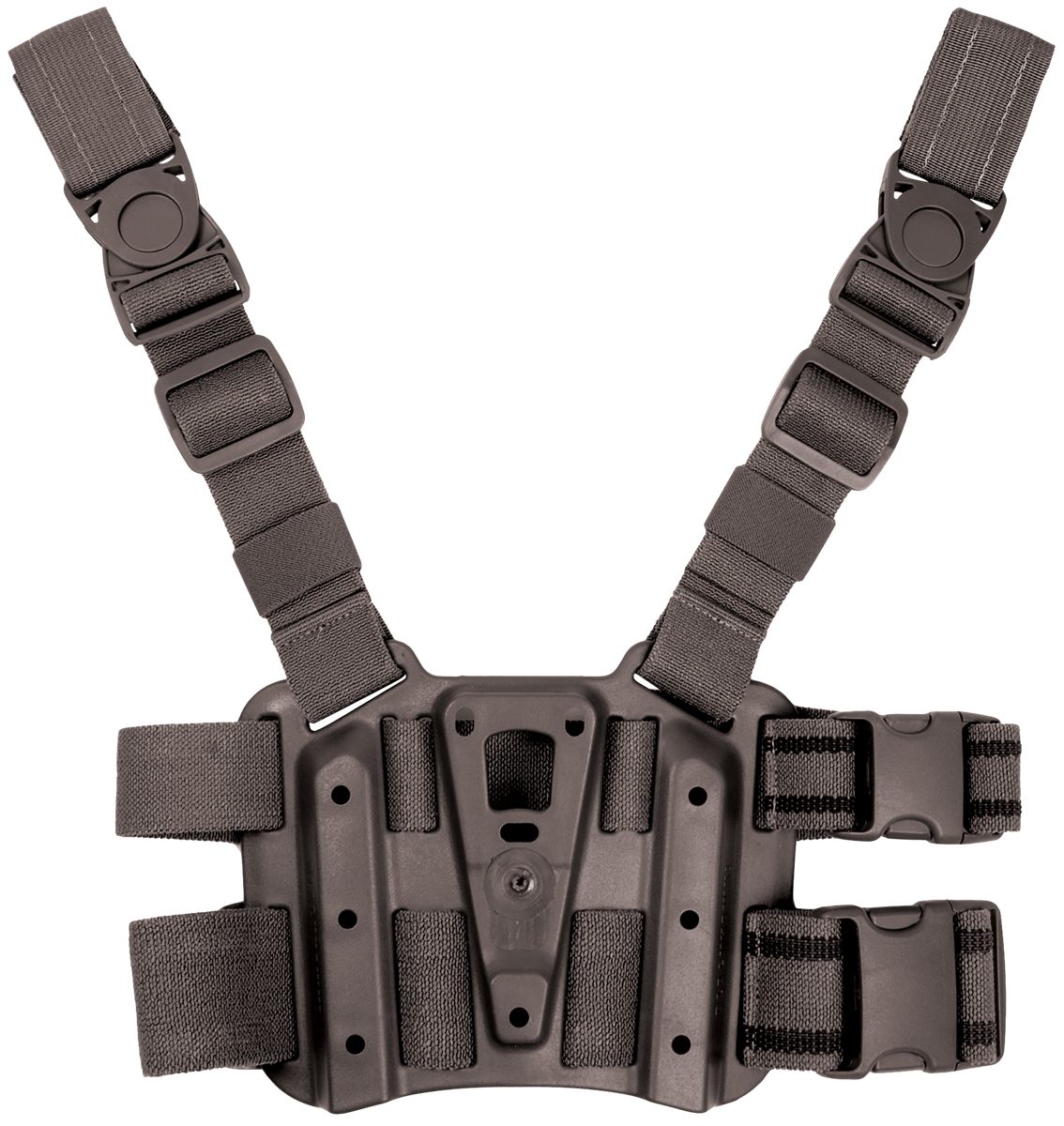 Blackhawk 432000PBK Tactical Holster Platform Carbon Fiber Leg Mount Fits C