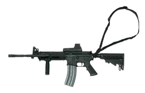 Blackhawk 70GS12BK Storm Rifle Sling Nylon Webbing 1.25in Wide Single-Point view 2