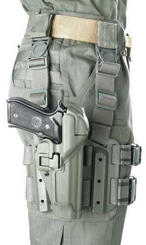 Blackhawk Serpa Level 3 Tactical Holster, Size 04, Right Hand view 2