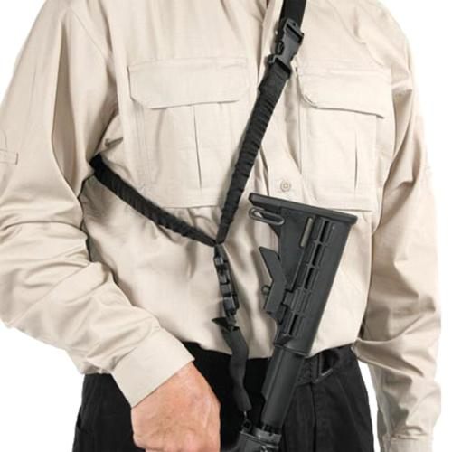Blackhawk 70GS16BK Storm XT Rifle Sling Nylon Webbing 1.25in Wide Single-Po view 2