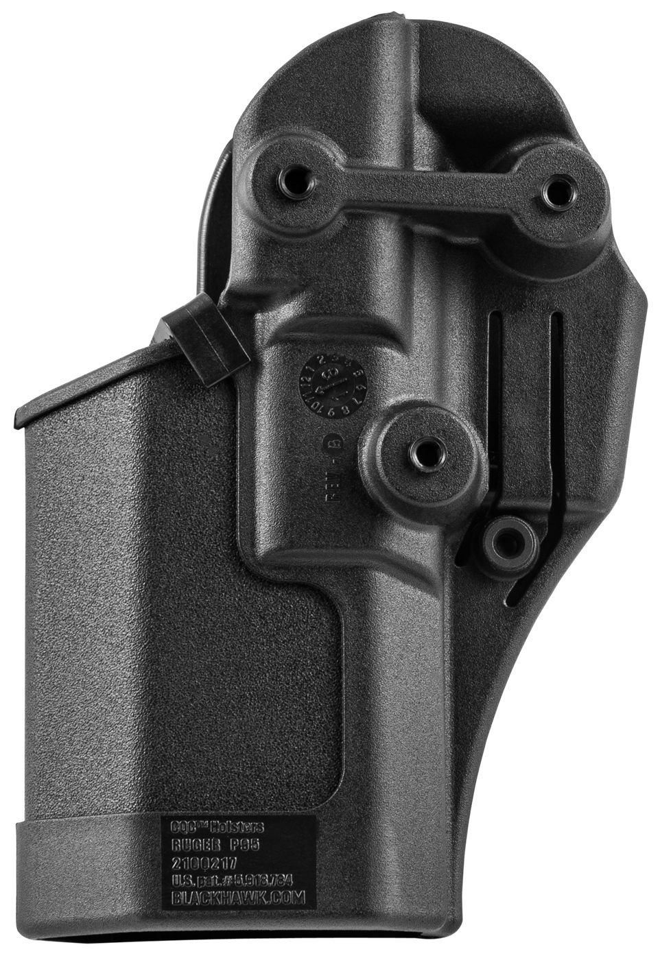 Blackhawk Serpa CQC Carbon Fiber Holster (Matte Finish), Size 12, Right Han