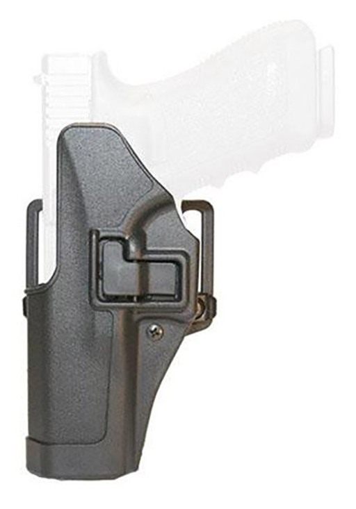 Blackhawk 410567BK-L: Serp Cqc Holster W/Bl Pdl-Mt Finish-L Glock 42 view 3