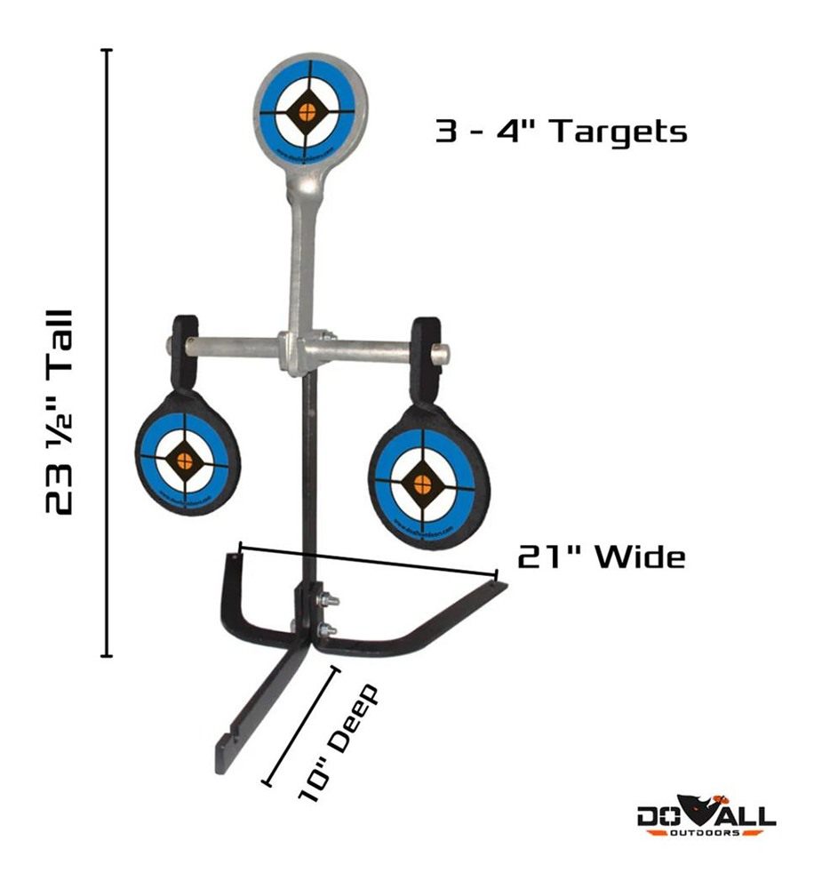 Do All Outdoors Auto Reset .38/.44 Shooting Target