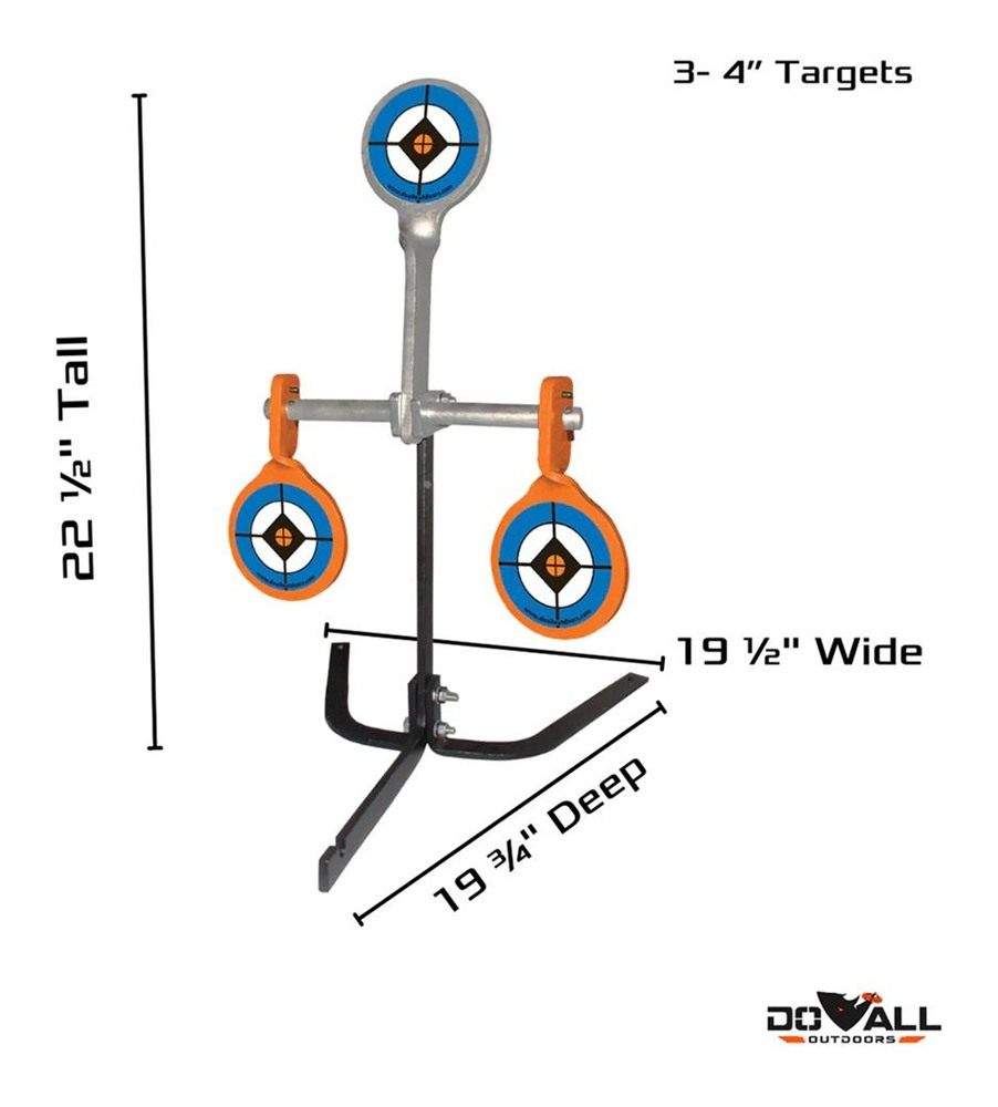 Do All Outdoors High Cal Auto Reset Pro Steel Shooting Target for view 2