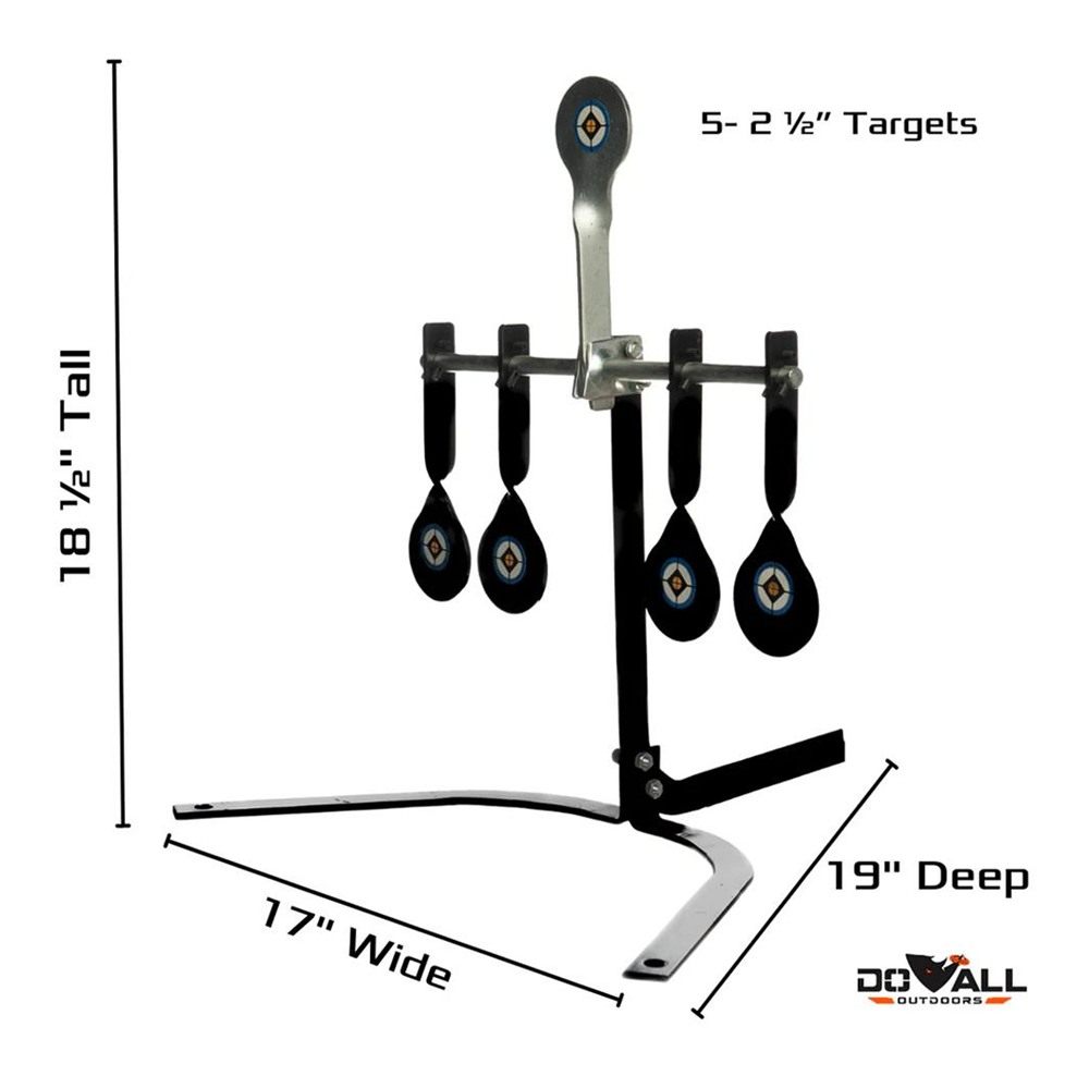 Do All Outdoors Auto Reset Steel .22 Shooting Target view 2