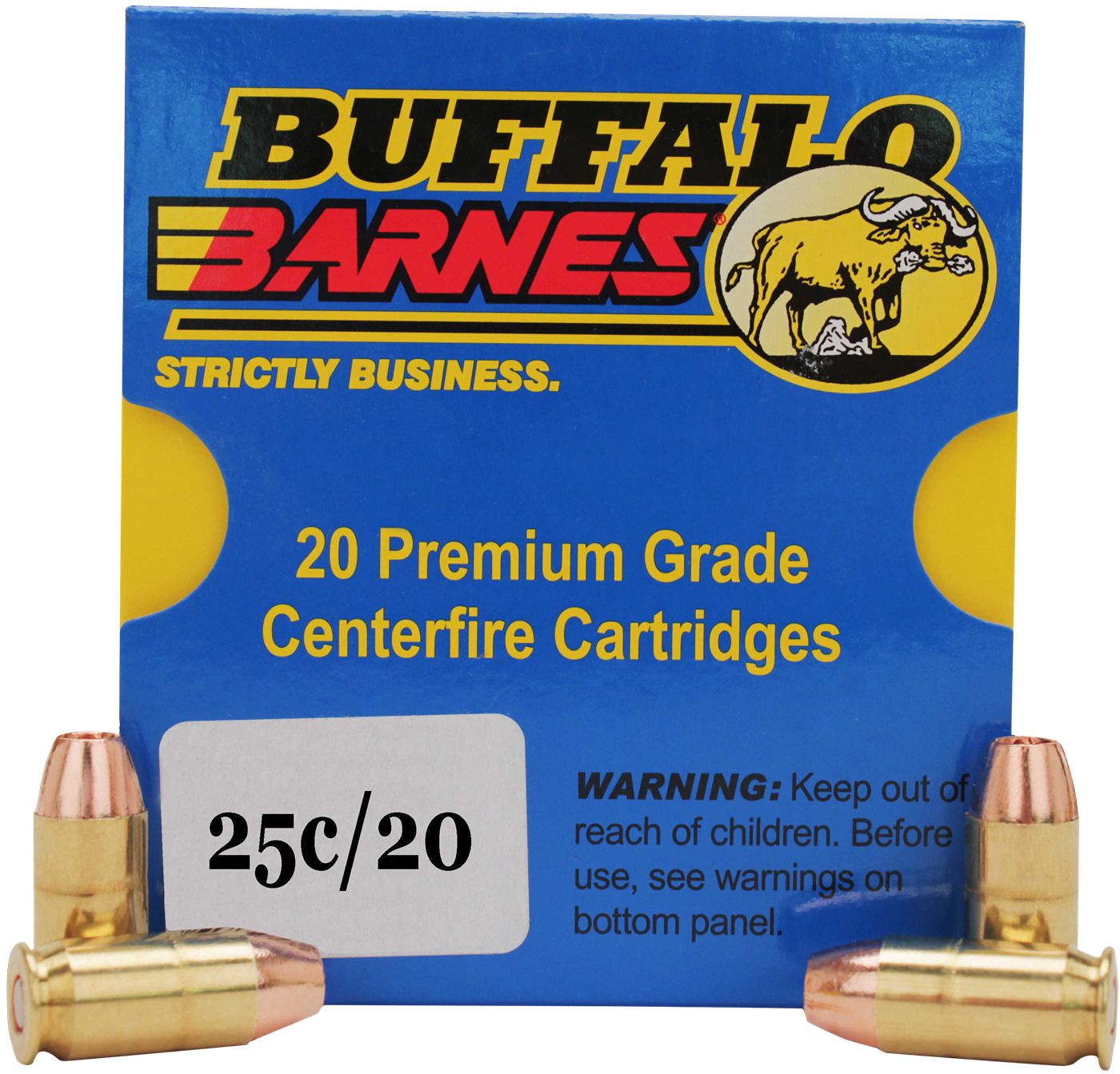 Buffalo Bore Ammunition 25C20 Strictly Business 357 Sig 125gr Barnes TAC-XP