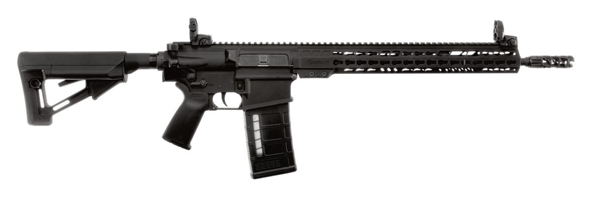 ArmaLite AR10TAC16 AR-10 Tactical 308 Win  25+1 16" Barrel, Black, Magpul STR Collapsible Stock, Magpul MBUS Front & Rear Sights, Flash Suppressor, Optics Ready