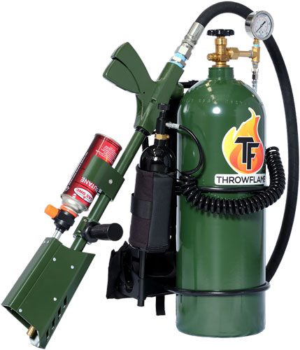 THROWFLAME XL 18 FLAMETHROWER FOREST GREEN