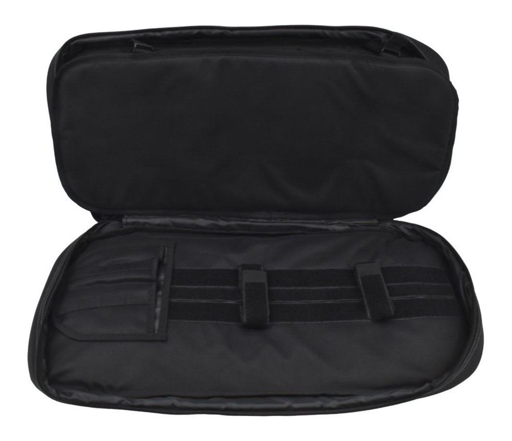 Advance Warrior Solutions 28in Handgun Case with Backpack Strap Black Grey