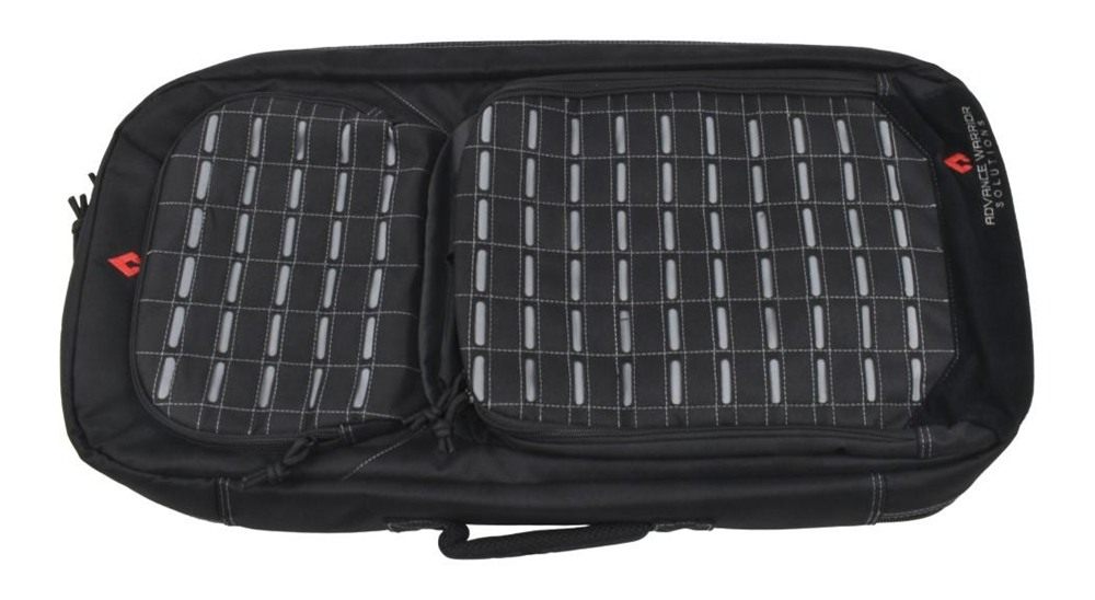 Advance Warrior Solutions 28in Handgun Case with Backpack Strap Black Grey view 4