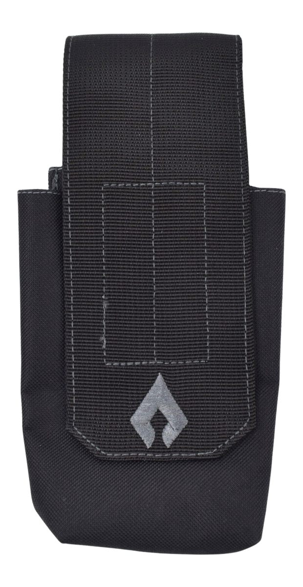 Advance Warrior Solutions ARSMPBL Single Mag Pouch Rifle Black MOLLE