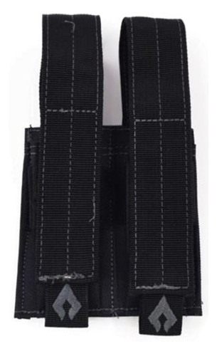 Advance Warrior Solutions Pistol Double Mag Pouch Black