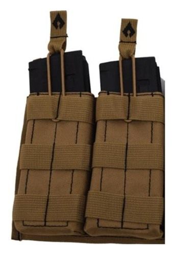 Advance Warrior Solutions Open Top Double Mag Pouch Tan