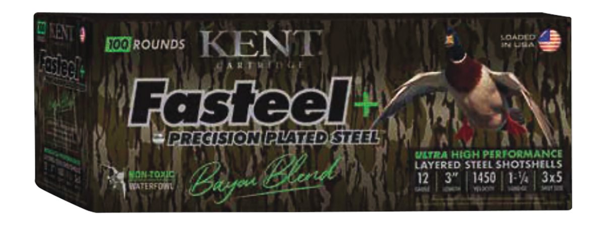 Kent Cartridge CC123FSP363X5 Fasteel + Precision Steel 12 Gauge 3in 1 1/4 o