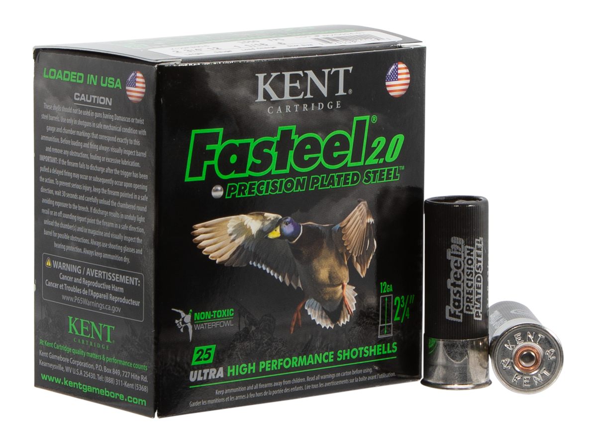 Kent Cartridge K122FS306 Fasteel 2.0 12 Gauge 2.75in 1 1/16 oz 6 Shot 25 Pe