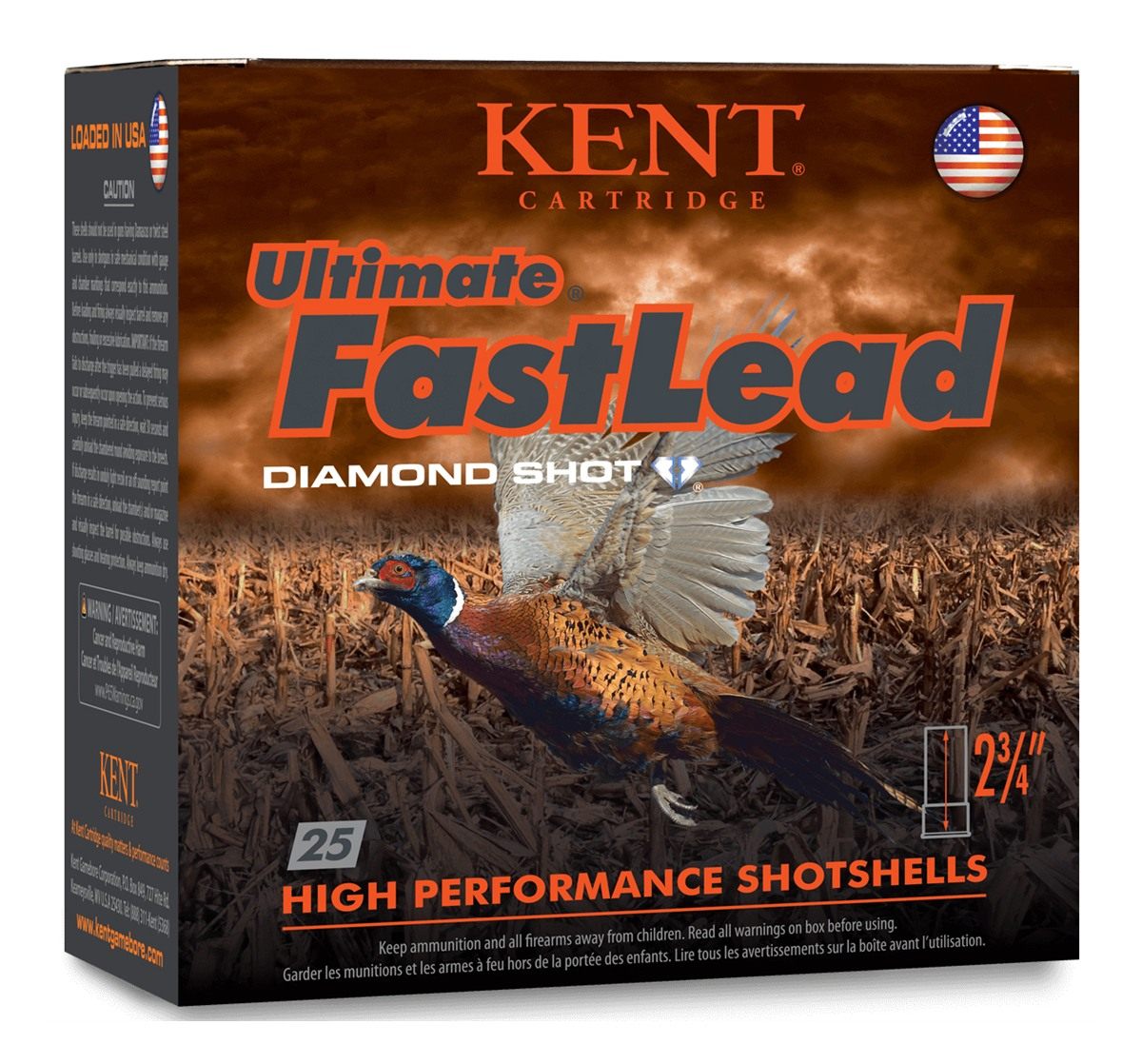 Kent Cartridge Ultimate Fastlead 16ga 2.75 1/8oz 6 25