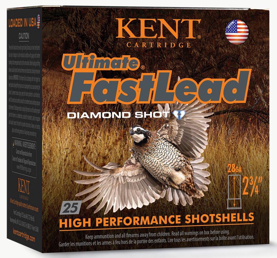 Kent Cartridge Ultimate FastLead Upland Shotshell 28ga 2-3/4in 7/8oz 1300 f