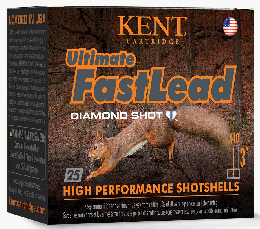 Kent Cartridge Ultimate FastLead Upland Shotshell 410ga 3in 11/16oz 1150 fp