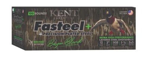 Kent Cartridge CC123FSP363X5 Fasteel + Precision Steel 12 Gauge 3in 1 1/4 o view 2