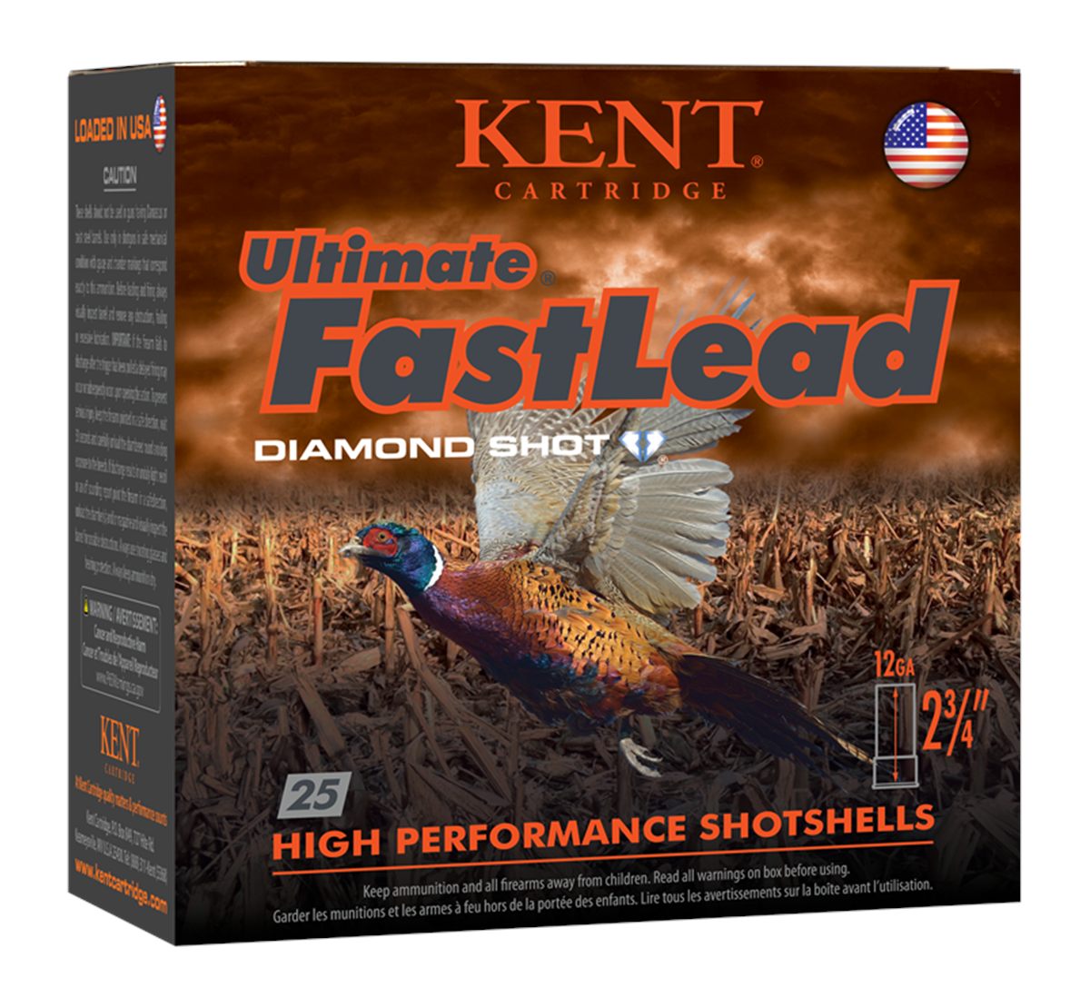 Kent Cartridge America K122UFL426 Ultimate Fast Lead 12 Gauge 2.75in 1 1/2o