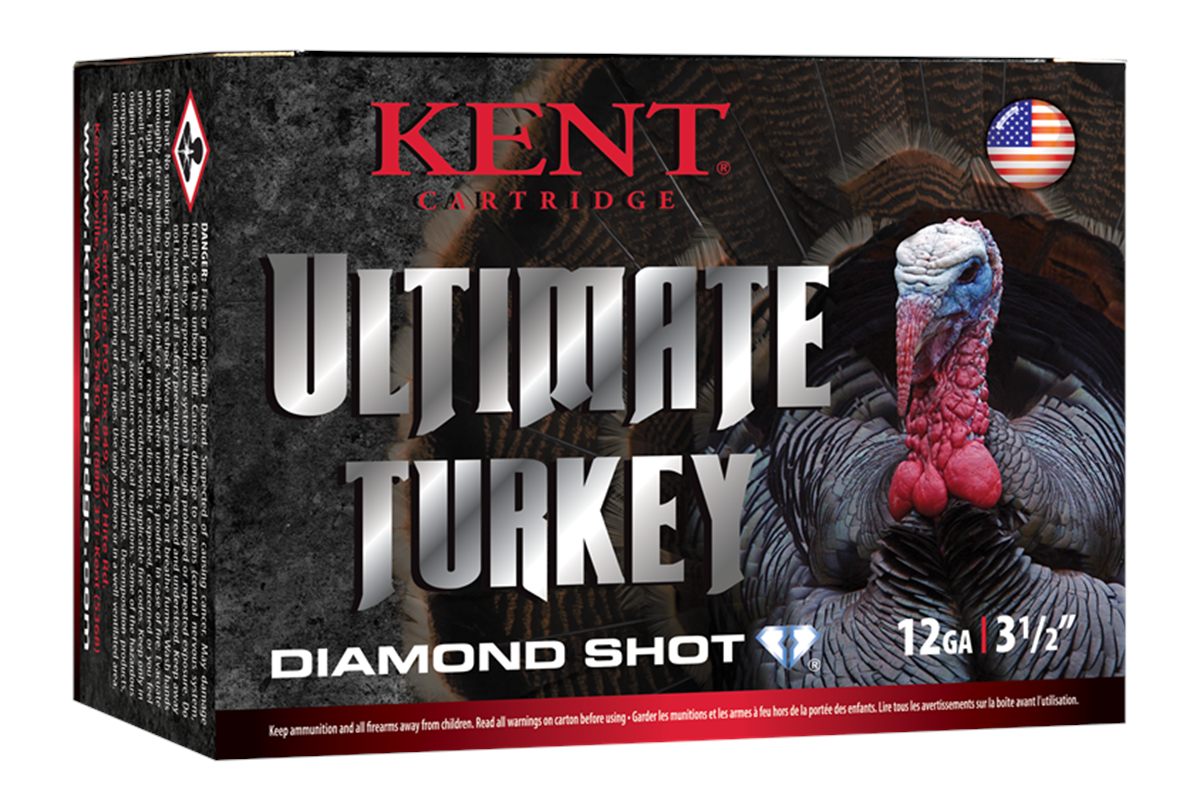 Kent Cartridge C1235TK635 Ultimate Turkey 12 Gauge 3.50in 2 1/4oz 5 Shot 10