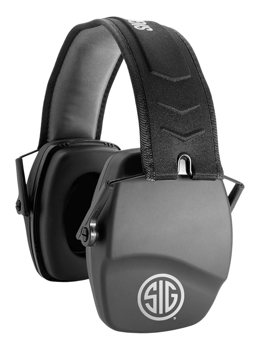 Axil x SIG Sauer Trackr Passive Earmuffs - Compact Foldable Noise Isolation